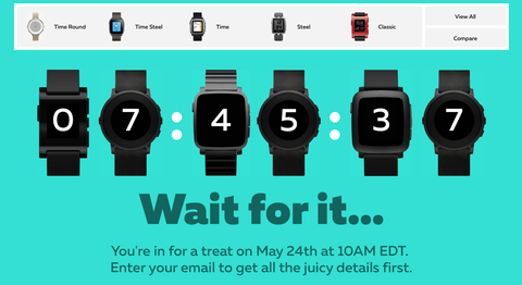 Pebble.com Countdown