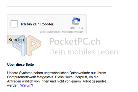 Google mag kein VPN