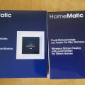Review: HomeMatic Funk-Display-Wandtaster und Funk-Statusanzeige mit E-Paper-Display im Vergleich