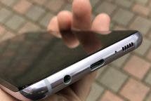 Samsung Galaxy S8 Plus Unterseite