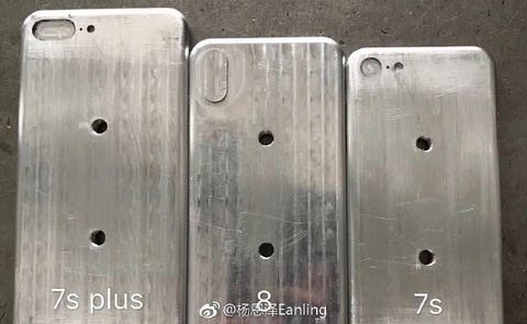 News iPhone 8: Modell-Rohlinge vom iPhone 7s und 7s Plus im Grössenvergleich gsmarena_001