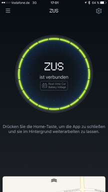 ZUS Smart Car Charger Screen