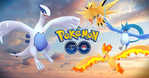 Pokemon GO Lugia Arktos Zapdos Lavados