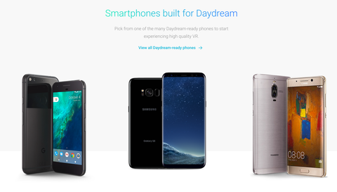Samsung Galaxy S8 VR Daydream