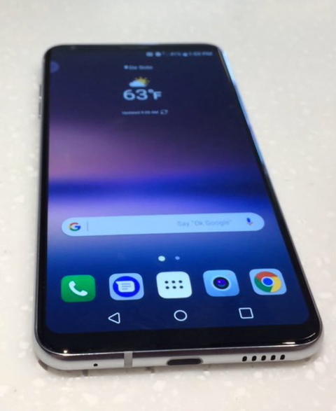 LG V30 Leak Front