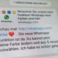 WhatsApp Fake Nachricht