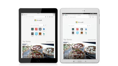 News Microsoft Edge Browser nun auch für Apple iPad und Android Tablets verfügbar microsoft-edge-tablet
