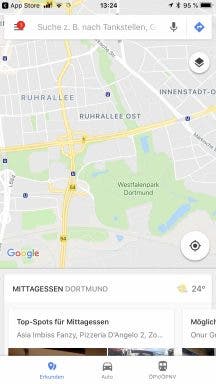 Google Maps iOS Design