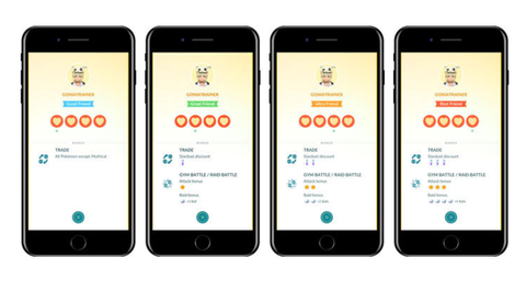 Pokémon GO Freundeslevel