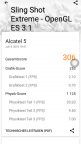 Screenshot benchmark Alcatel 5
