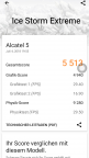 Screenshot benchmark Alcatel 5