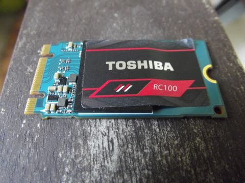 Toshiba OCZ RC100 NVMe SSD