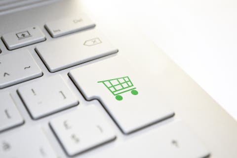 Online Shopping Tastatur