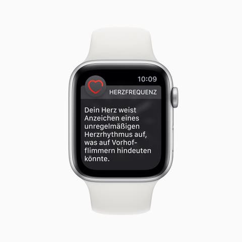 Appel Watch 4 mit watchOS 5.2