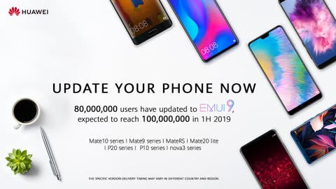 Huawei EMUI 9 Update