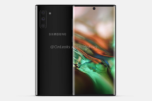 Samsung Galaxy Note 10 Design Leak von Onleaks