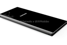 Samsung Galaxy Note 10 Rückseite Design Leck