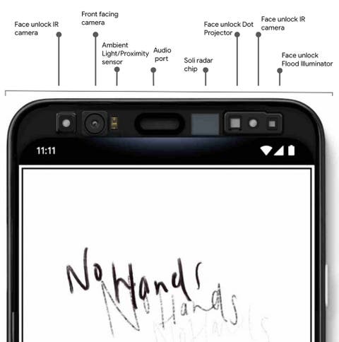 Google Pixel 4 XL Soli-Radar