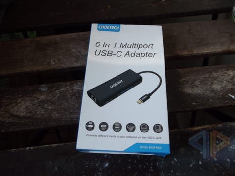 Choetech 6 In 1 Multiport USB-C Adapter