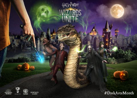 Harry Potter: Wizards Unite Oktober #DarkArtsMonth HPWizardsUnite HPWU