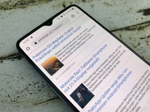 OnePlus 7T Test Display