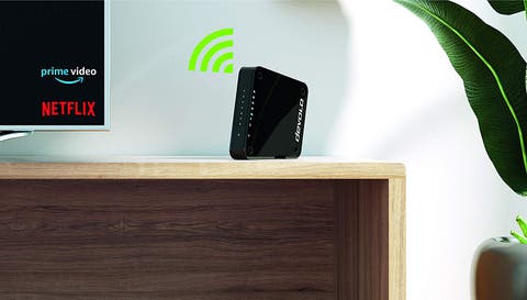 devolo Access Point One Multimedia Allrounder Highspeed Gigabit WLAN Monster 1733 ac 300 n