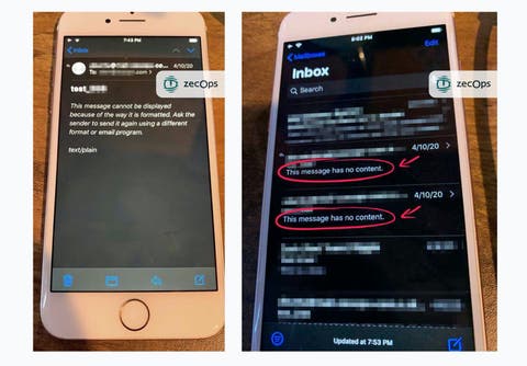 Apple Mail in iOS - Sicherheitslücke