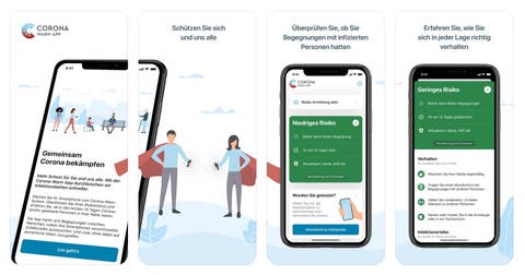 Corona-Warn-App für iOS Screenshots