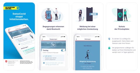 SwissCovid App für die Schweiz