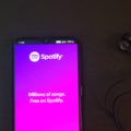 Spotify auf Smartphone