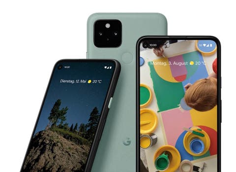 Google Pixel 5 und Pixel 4a 5G.