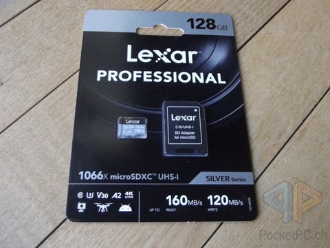 Lexar Professional 1066x microSD SILVER 128 GB