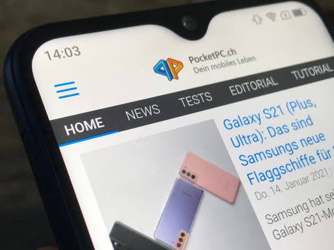 Gigaset GS4 Display Test