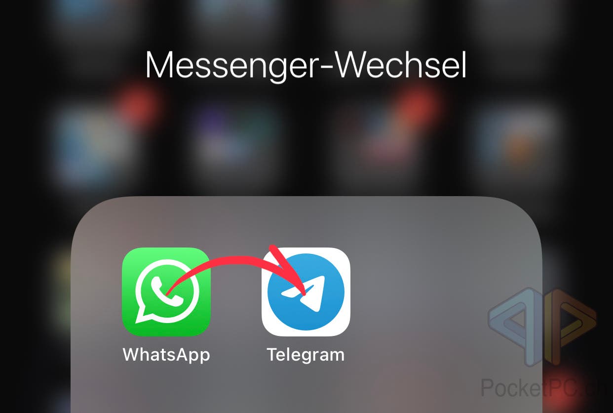 WhatsApp Telegram Wechsel