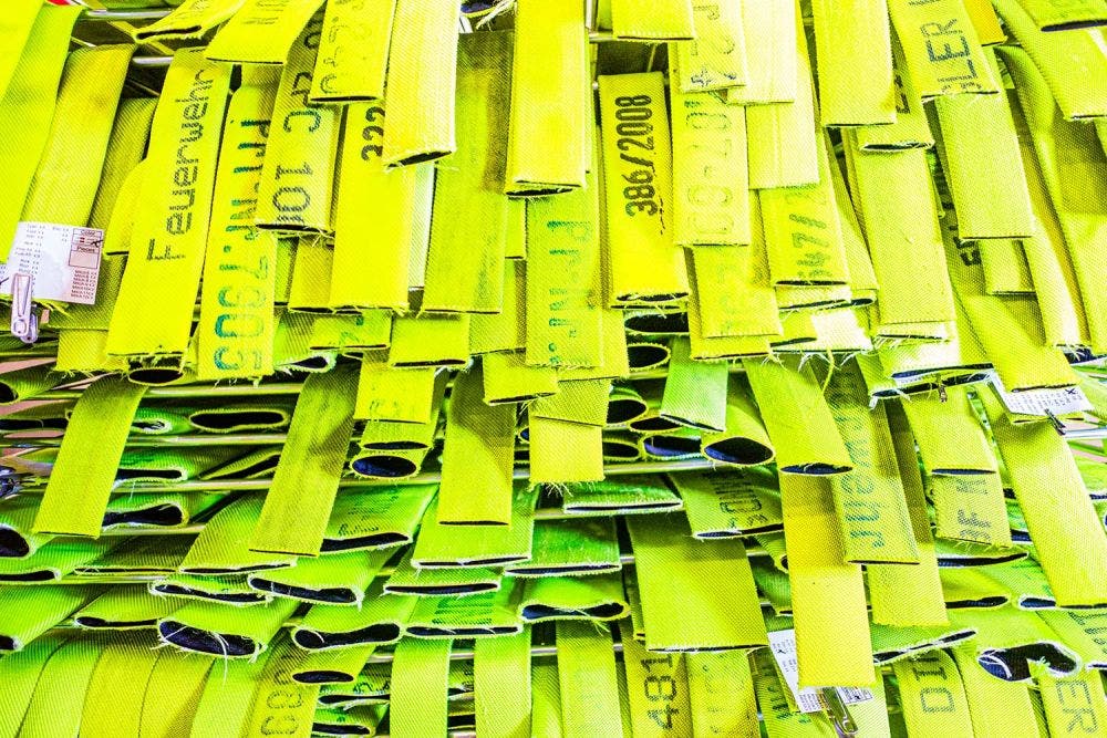 feuerwear portemonnaie gelb