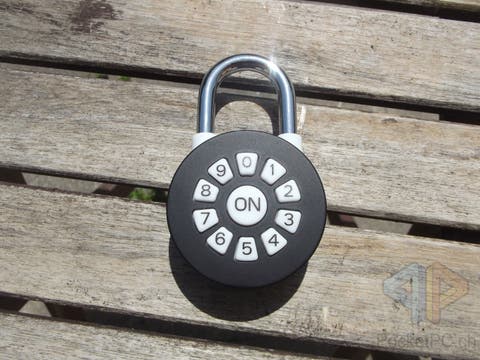 Xcase Vorh&auml;ngeschloss mit Zahlencode und Bluetooth plus Gateway