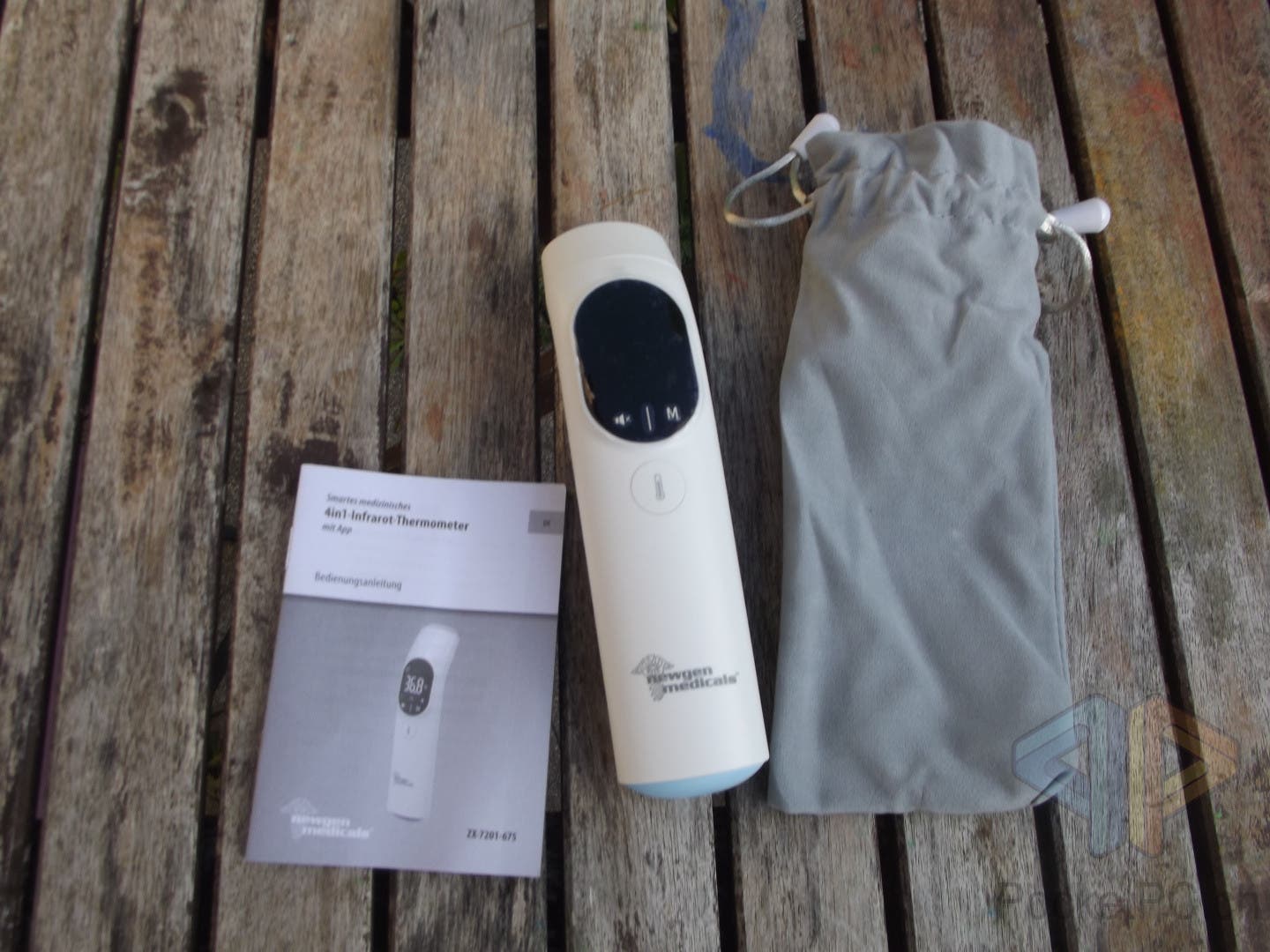 PEARL newgen medicals Medizinisches 3in1-Infrarot-Thermometer IRT-55.app