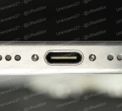News iPhone 15 (Pro): Bilder mit Design und USB-C-Anschluss aufgetaucht iphone-15-usb-c-design-leak