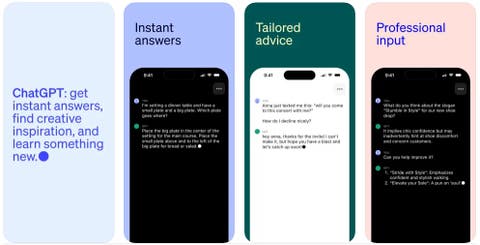 OpenAI ChatGPT App iOS