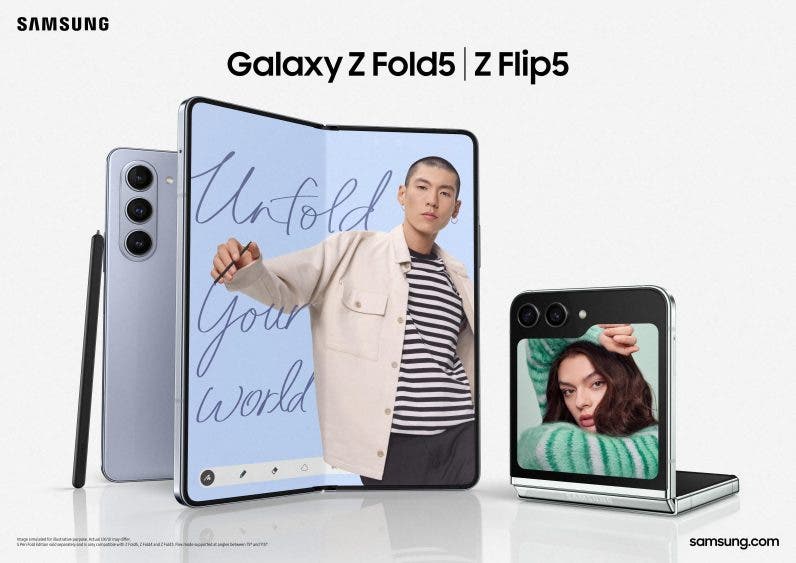 Samsung Galaxy Z Flip 5 und Fold 5