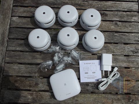 X-Sense FS61 smartes, vernetztes Rauchmelder-Kit