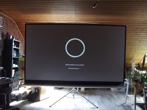 ESMART Professional MISATI 120 Zoll Stativ-Leinwand
