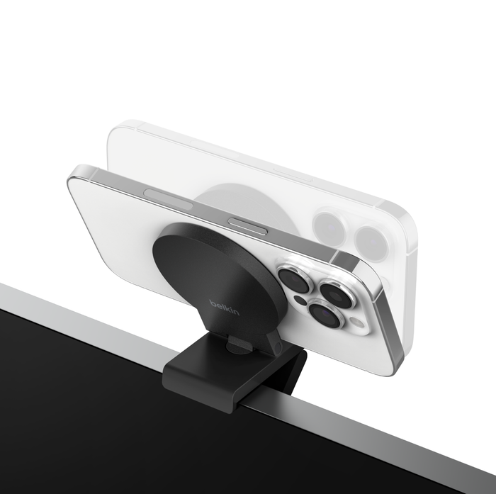 Belkin iPhone-Halter mit MagSafe für Mac-Desktop-Computer und Bildschirme