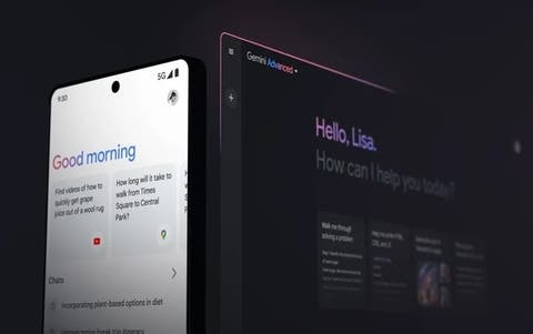 Google Gemini auf Handy und im Web