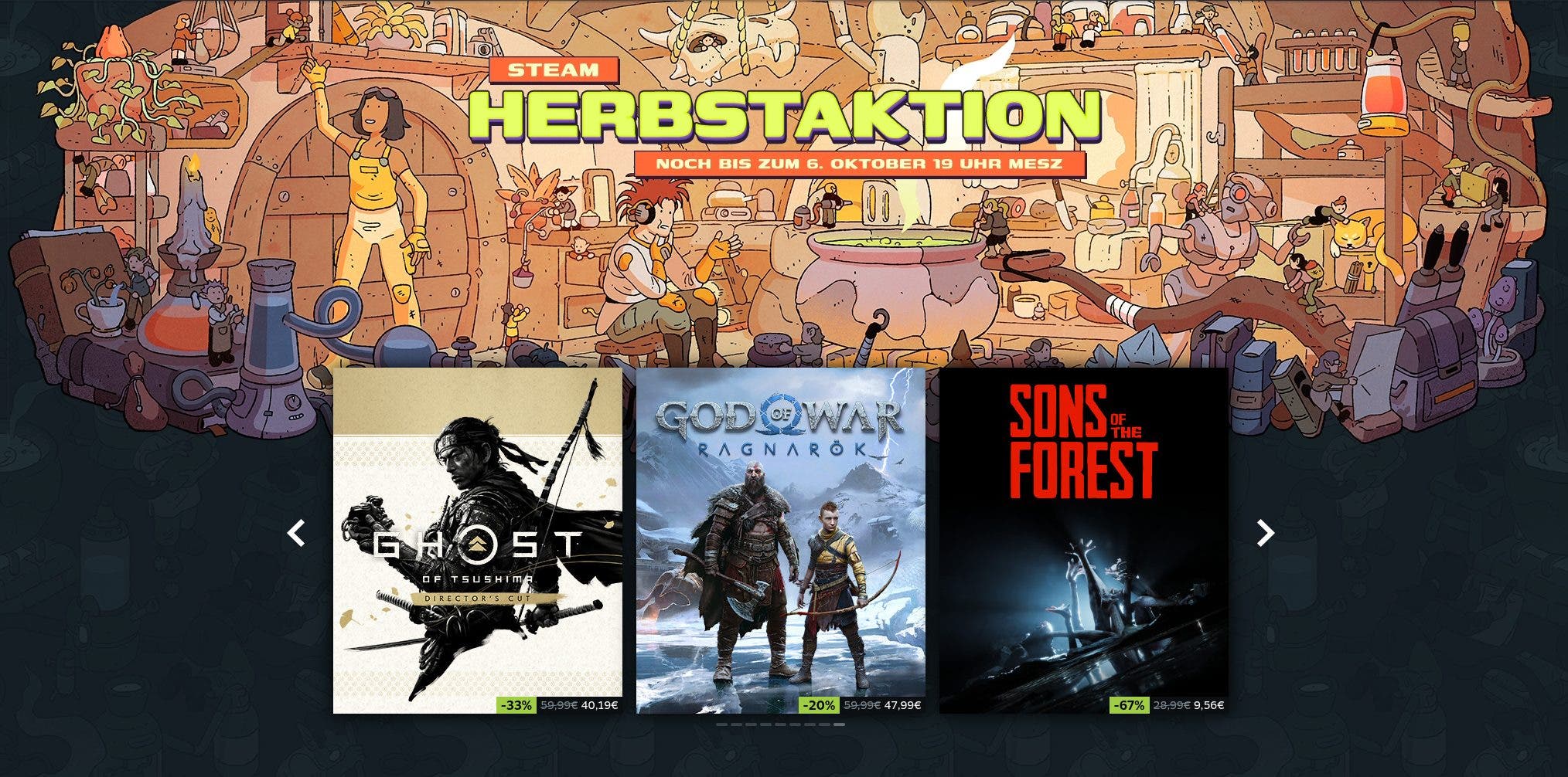 Steam Sale Fall Herbstaktion 2025