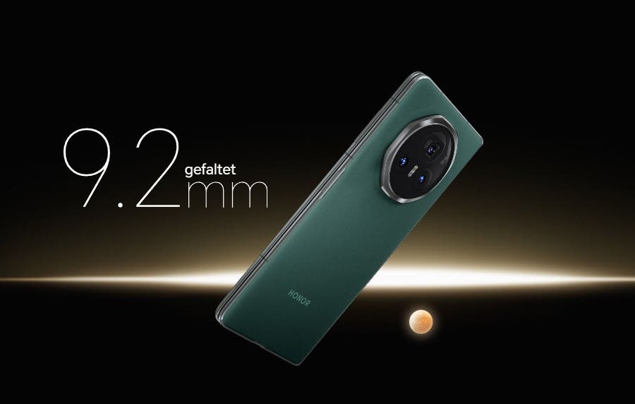 Honor Magic V3 geschlossen sehr dünn