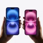 iPhone 16 Plus blau pink