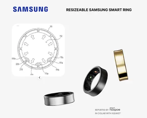 Samsung Galaxy Ring 2 wird vielleicht grössenverstellbar Bild: Elegant Hoopoe / xleaks7