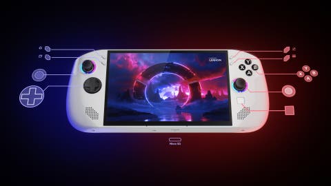 Front Design des Lenovo Legion Go S - SteamOS/Windows