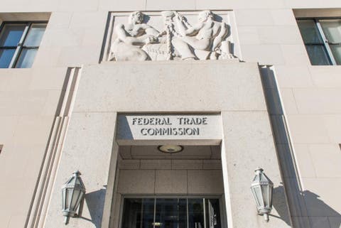 Fassade des Gebäudes der Federal Trade Commission FTC